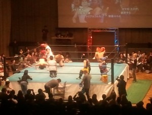 2013 3 1 1 300x227 「学生プロレス」を見に行った。